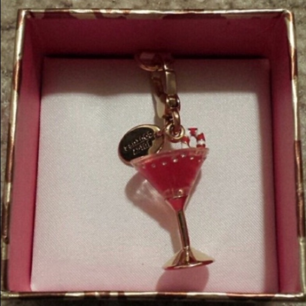 Juicy Couture Candy Cane Martini Charm